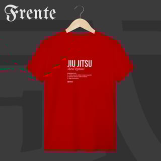 Nome do produto Camiseta T-shirt - Dicionário jiu-jitsu | Arte no peito