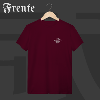 Nome do produto Camiseta T-Shirt - Anti berimbolo social club | Arte no peito