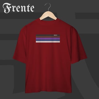 Nome do produto Camiseta Oversized - Faixas jiu-jitsu | Arte no peito