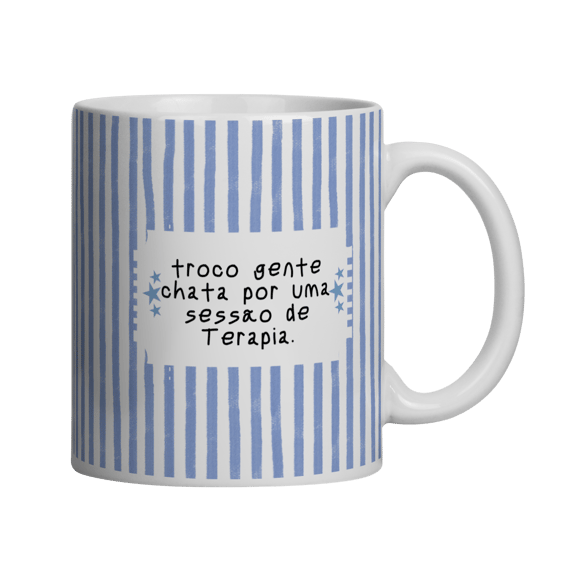 Caneca Troco por Terapia