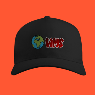 Nome do produto Boné Americano com tela - Logo Radio WMS