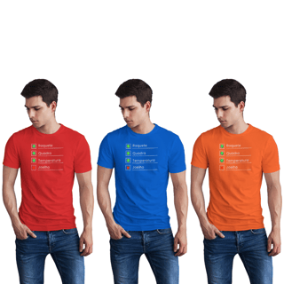 Nome do produto T-Shirt Prime - Check-List do Tenista