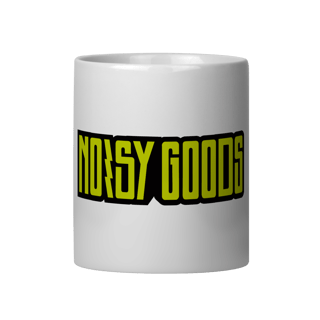 Caneca Noisy Goods Logo Sticker