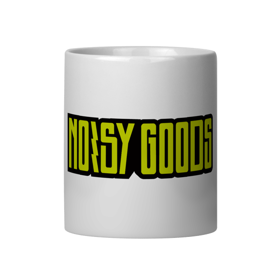 Caneca Noisy Goods Logo Sticker