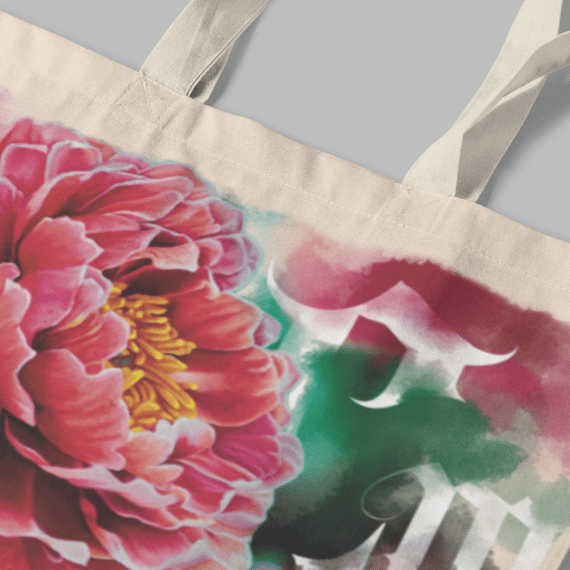 Peônia - Eco Bag