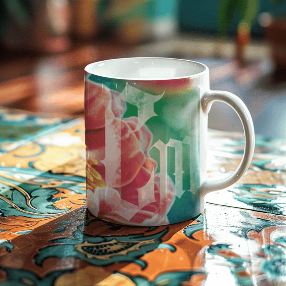 Peônia - Caneca