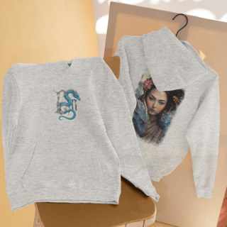 Gueixa - Moletom Canguru