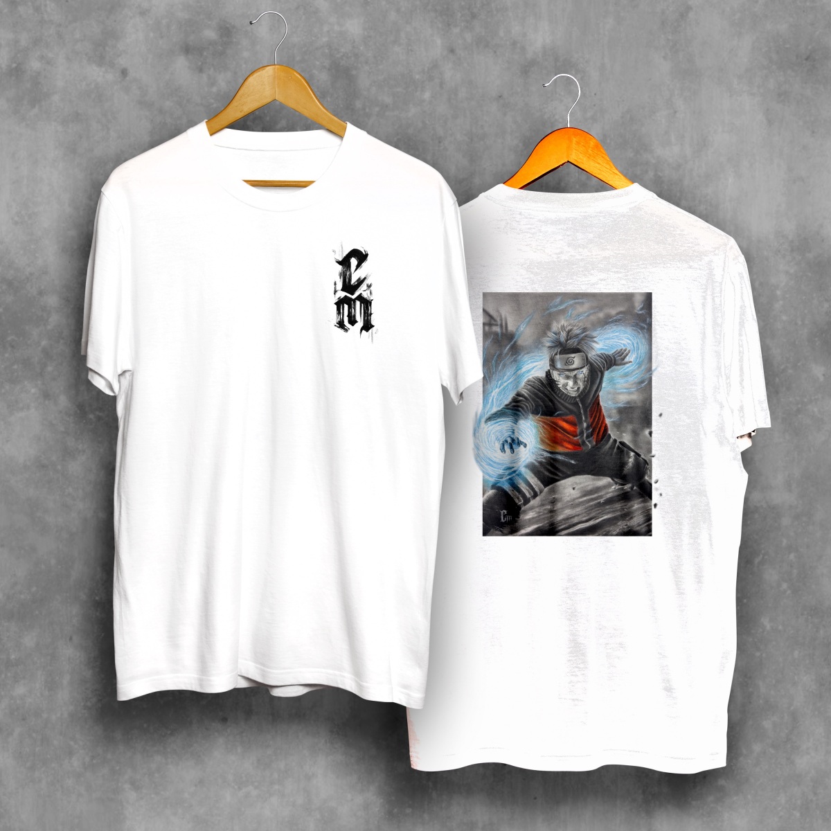 Nome do produto: Tempestade de Chakra Azul - BackFront