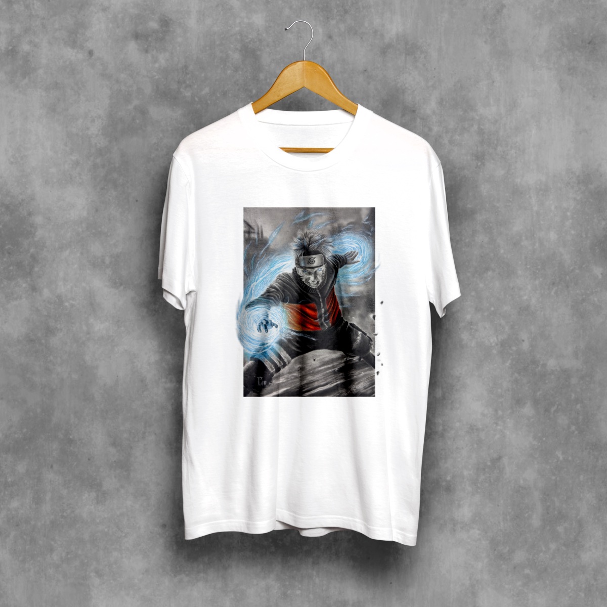 Tempestade de Chakra Azul - Front