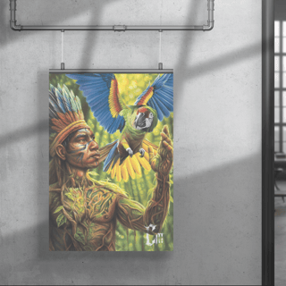 Nome do produto Protetor das Florestas -  Poster