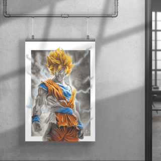 Nome do produto Ascensão Dourada - Poster