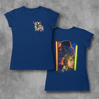 Nome do produto Confronto de Destinos - Baby Long BackFront