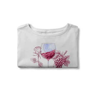 Nome do produto Cropped Wine and Rose