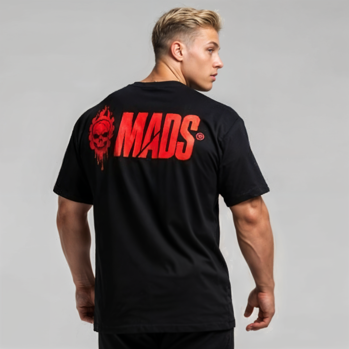 Nome do produto: Camiseta Oversized MADS - Skull