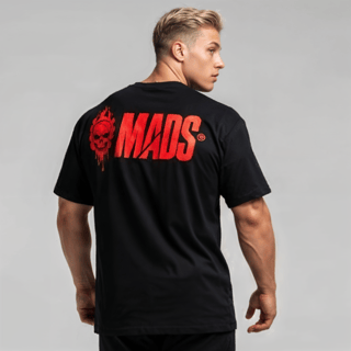 Nome do produto Camiseta Oversized MADS - Skull