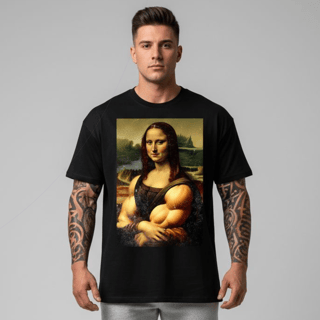 Camiseta Oversized MADS - Muscle Lisa