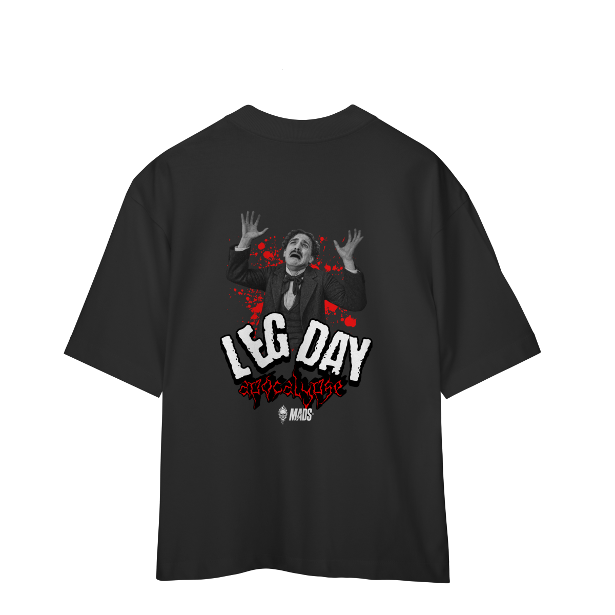 Camiseta Oversized MADS - Leg Day
