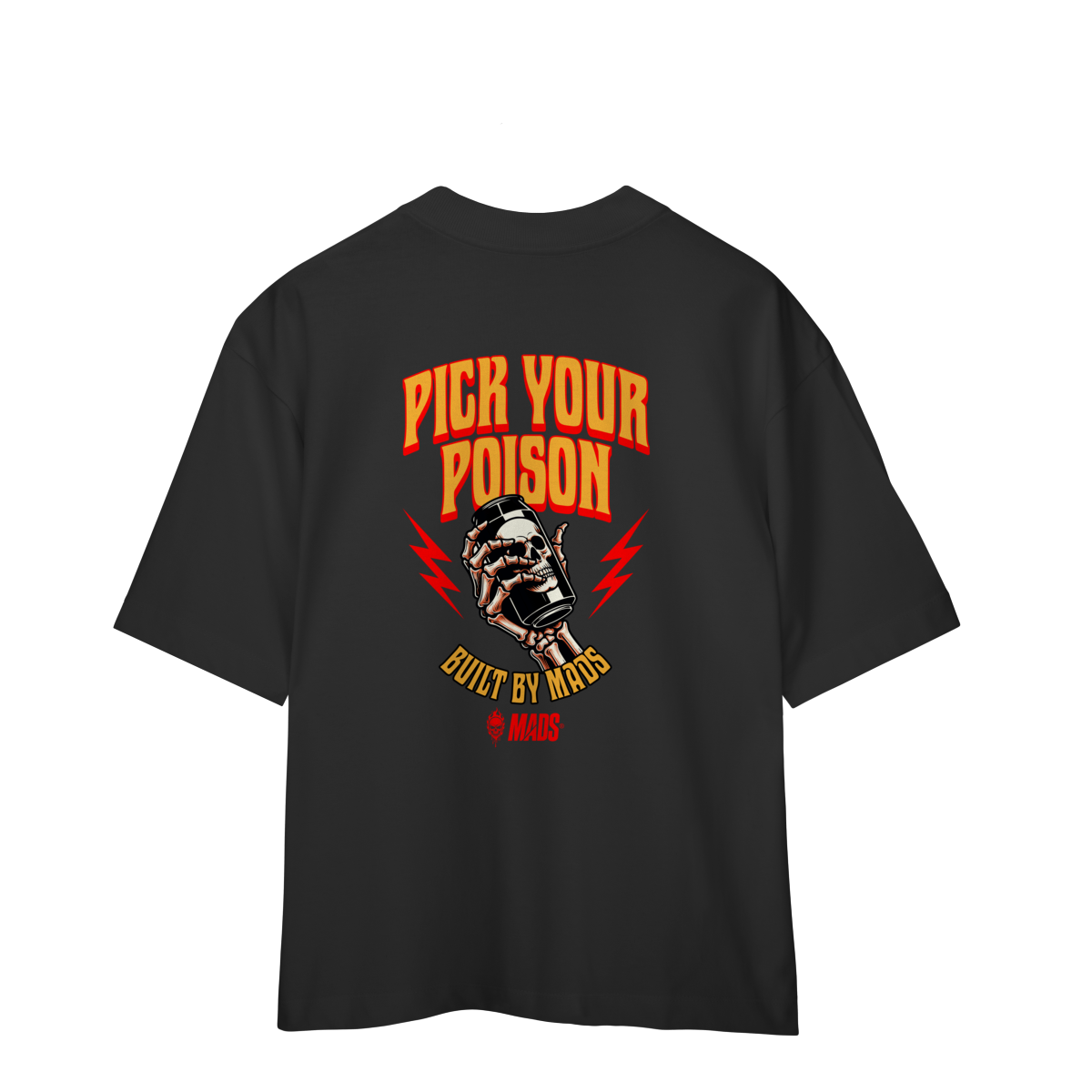 Camiseta Oversized MADS - Pick Your Poison