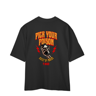 Nome do produto Camiseta Oversized MADS - Pick Your Poison