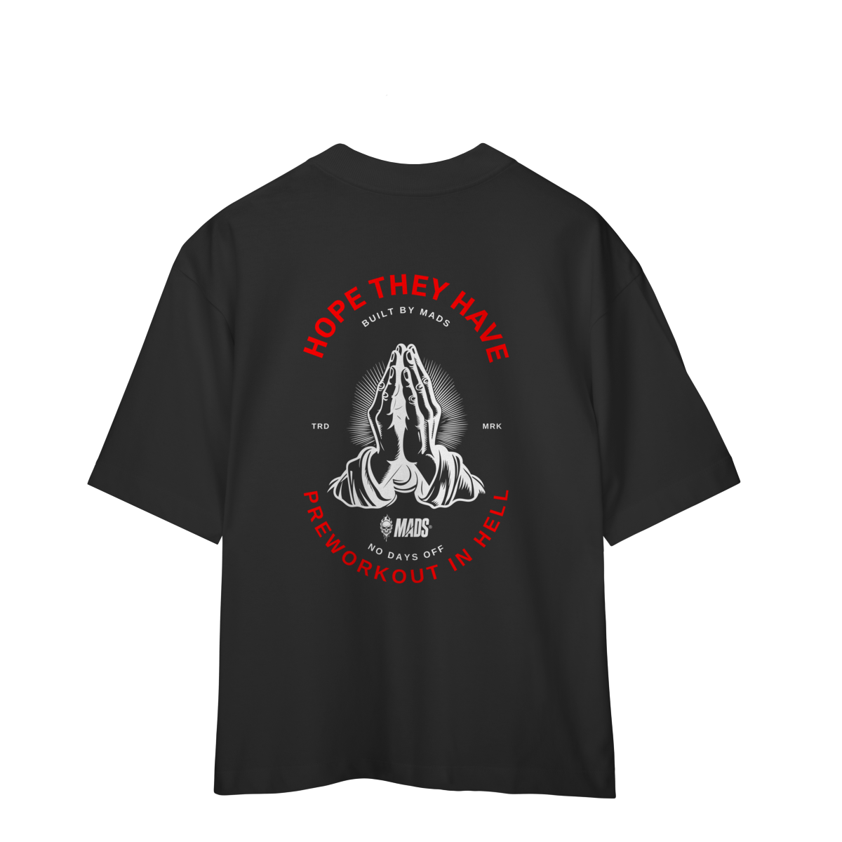 Camiseta Oversized MADS - Preworkout