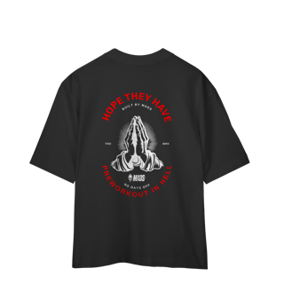 Nome do produto Camiseta Oversized MADS - Preworkout