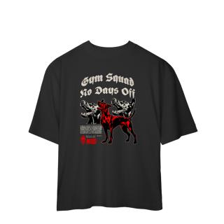 Nome do produto Camiseta Oversized MADS - Gym Squad
