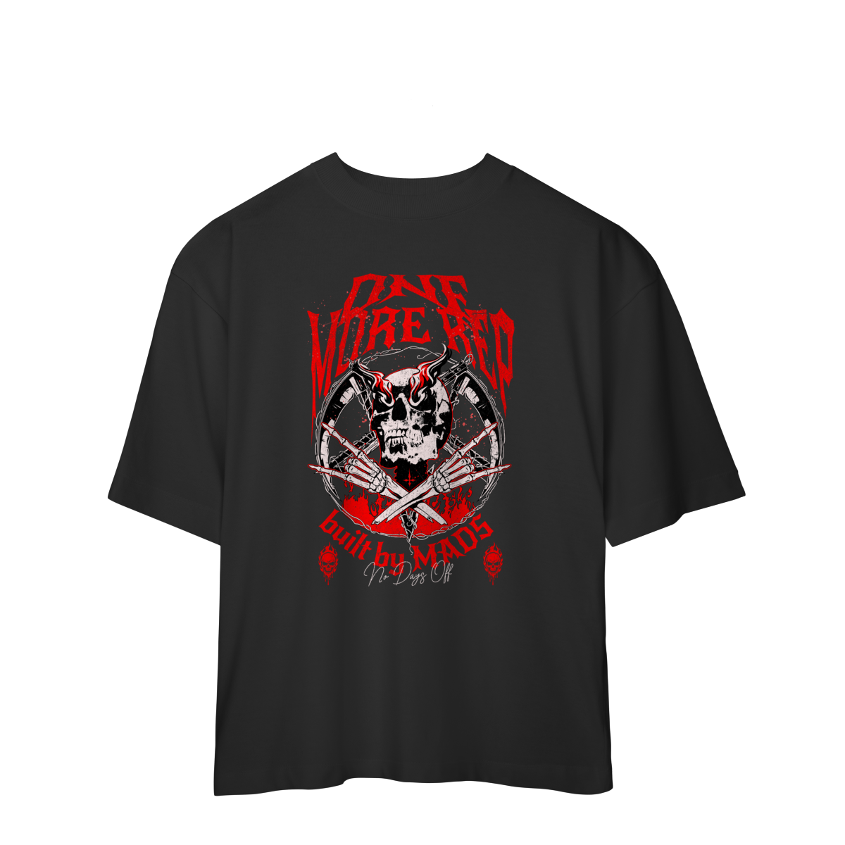 Camiseta Oversized MADS - One More Rep