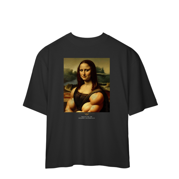 Camiseta Oversized MADS - Muscle Lisa