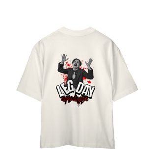 Nome do produto Camiseta Oversized MADS - Leg Day