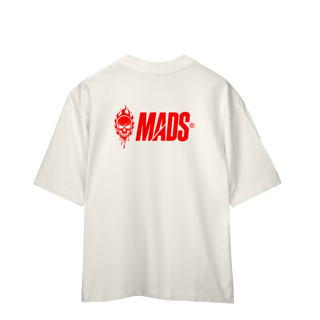 Nome do produto Camiseta Oversized MADS - Skull