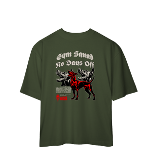 Nome do produto Camiseta Oversized MADS - Gym Squad