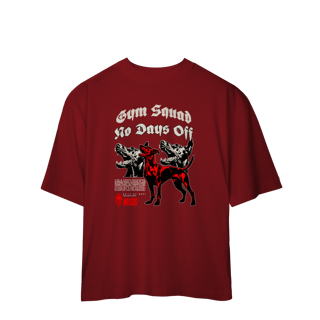 Nome do produto Camiseta Oversized MADS - Gym Squad