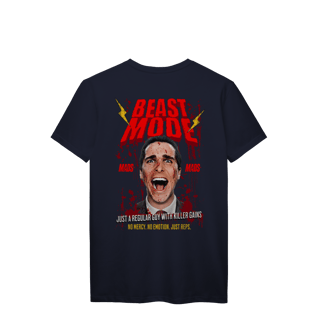 Nome do produto Camiseta Regular MADS - Beast Mode - American Psycho