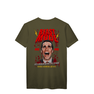 Nome do produto Camiseta Regular MADS - Beast Mode - American Psycho