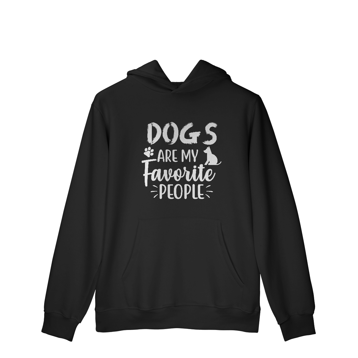 Nome do produto: Moletom Prime Canguru - Dogs are my favorite people - B