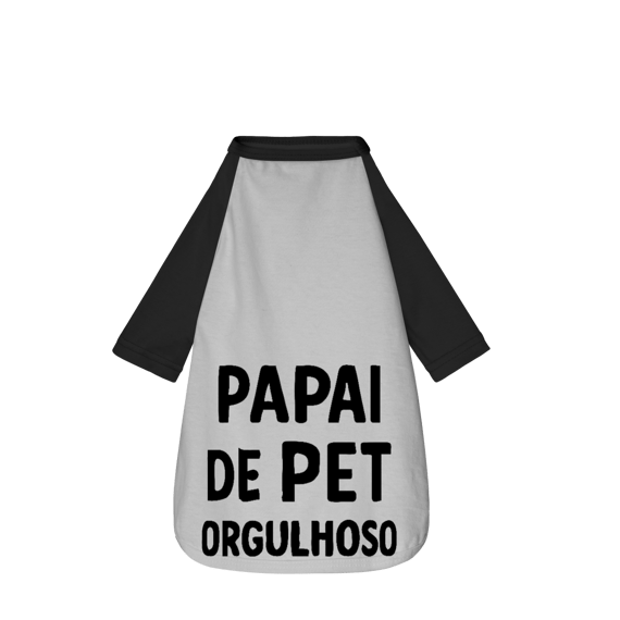Papai de Pet Orgulhoso - Camisa Pet Dog