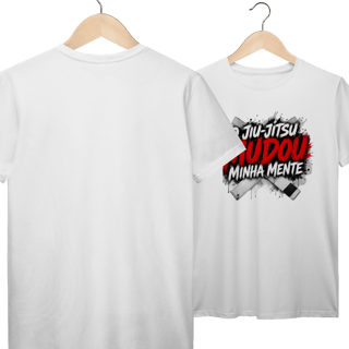 Nome do produto Camiseta Jiu Jitsu Algodão O Jiu Jitsu Mudou Minha Mente