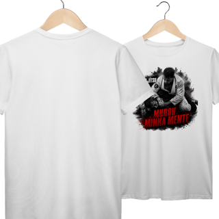 Nome do produto Camiseta Jiu Jitsu Algodão Mudou Minha Mente Lutadores Tatame