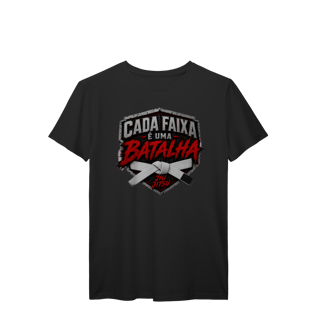 Nome do produto Camiseta Jiu Jitsu Algodão Cada Faixa é Uma Batalha Faixa Branca