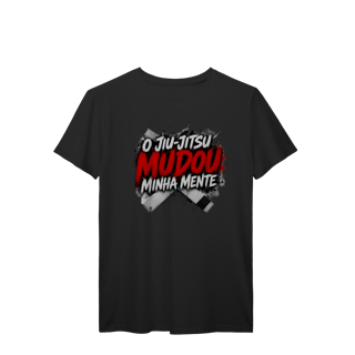 Nome do produto Camiseta Jiu Jitsu Algodão O Jiu Jitsu Mudou Minha Mente
