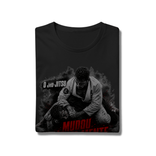 Nome do produto Camiseta Jiu Jitsu Algodão Mudou Minha Mente Lutadores Tatame