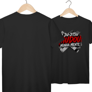 Nome do produto Camiseta Jiu Jitsu Algodão O Jiu Jitsu Mudou Minha Mente