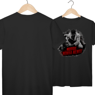 Nome do produto Camiseta Jiu Jitsu Algodão Mudou Minha Mente Lutadores Tatame