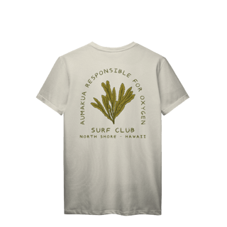 Nome do produto Camiseta Manga Curta Marfim Algas