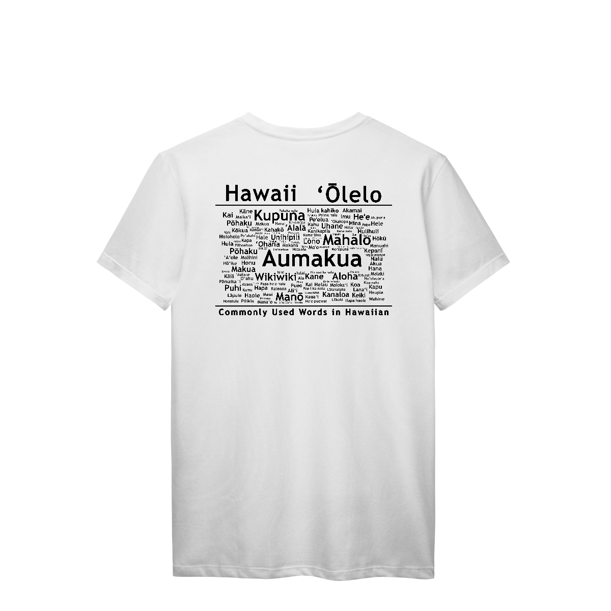 Nome do produto: Camiseta Manga Curta Branco Olelo