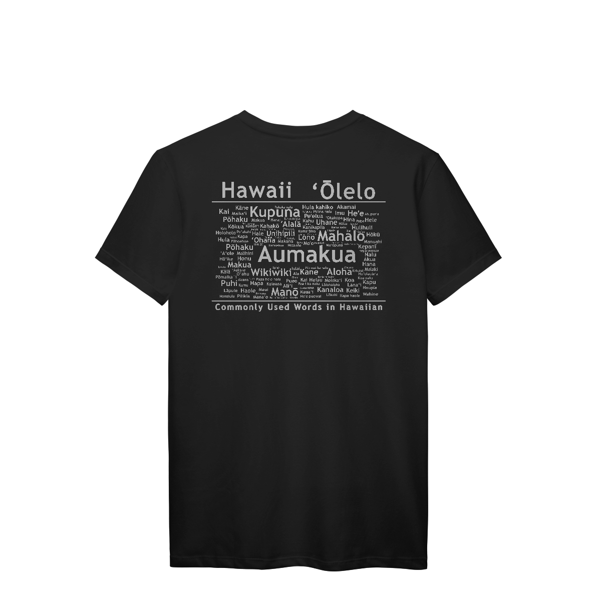 Nome do produto: Camiseta Manga Curta Preta Olelo