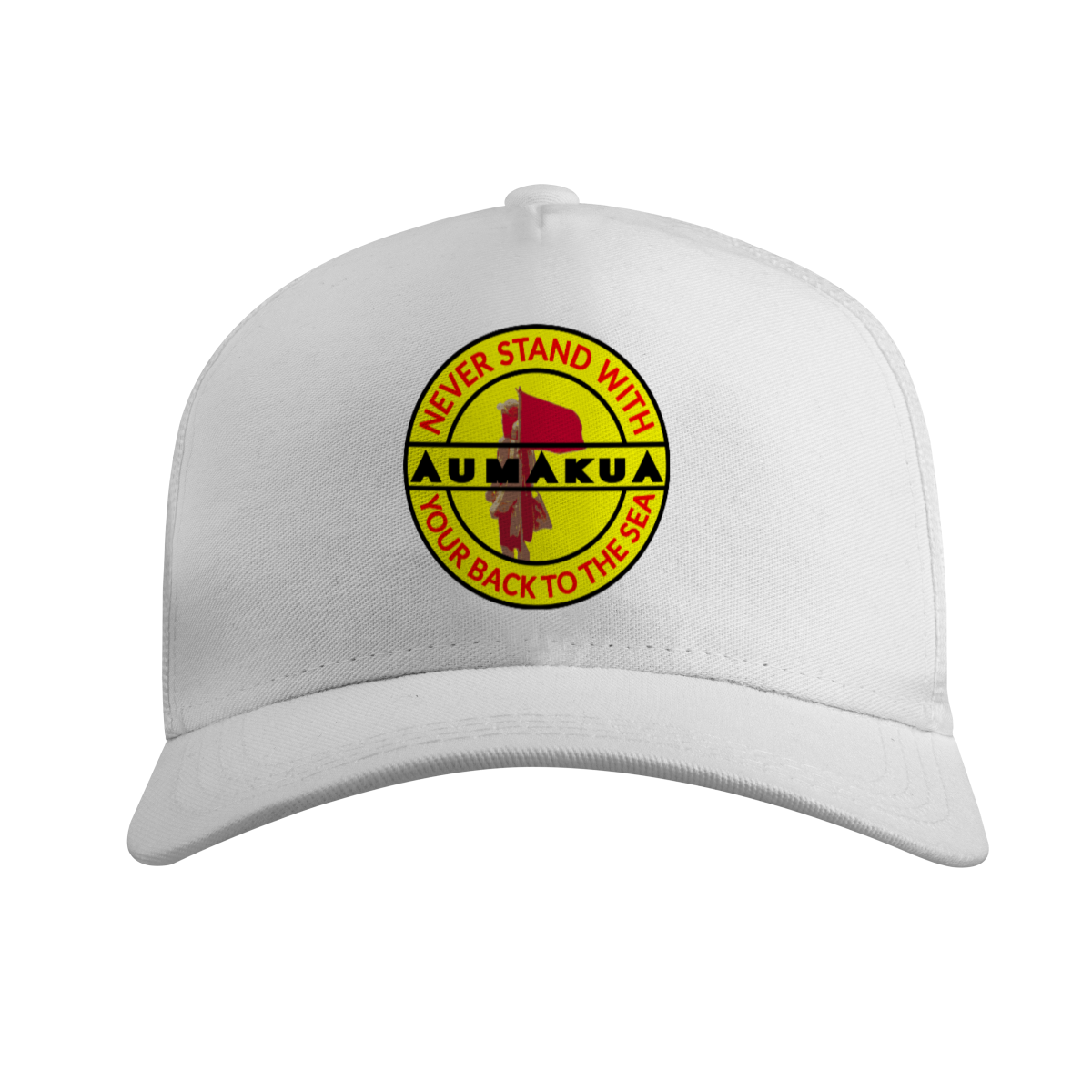 Nome do produto: Boné Americano com Tela Branco Lifeguard Yellow