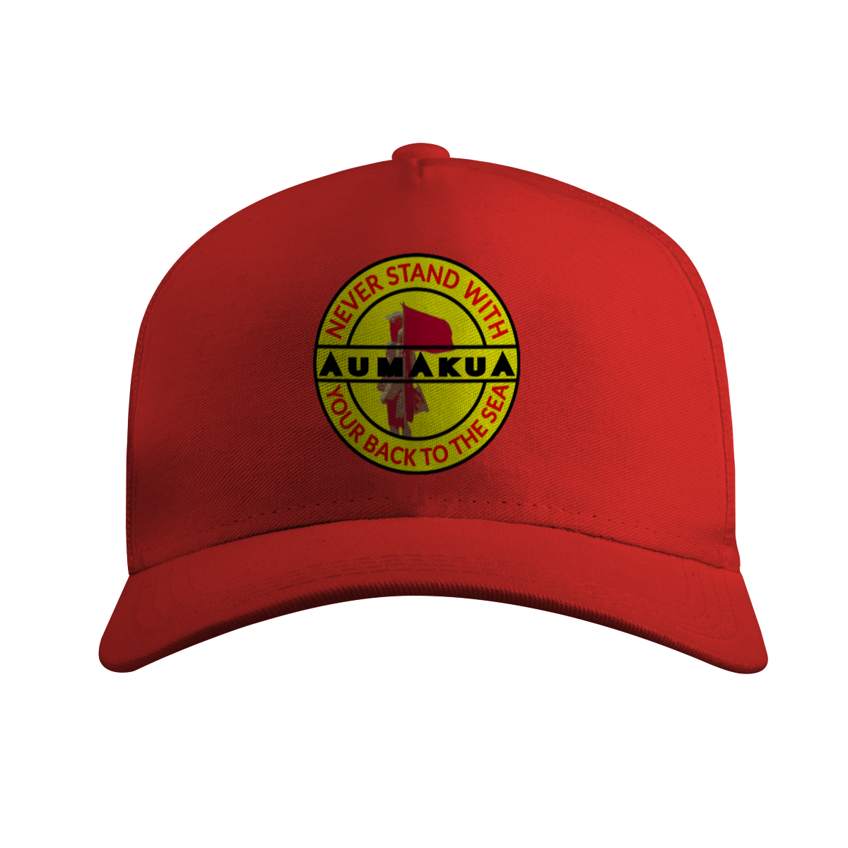Nome do produto: Boné Americano com Tela Vermelho Lifeguard