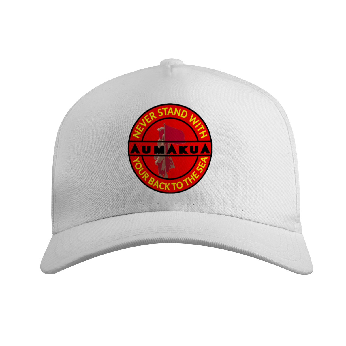 Nome do produto: Boné Americano com Tela Branco Lifeguard Red