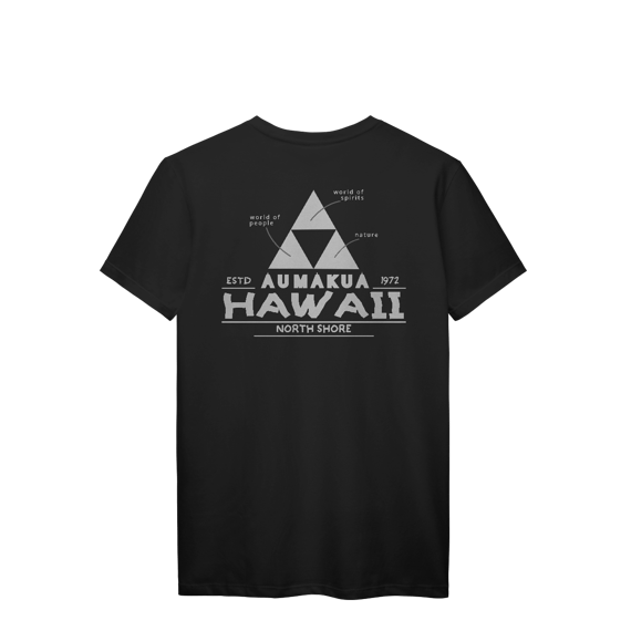 Camiseta Manga Curta Preta Lokahi